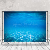 Lofaris Mysterious Blue Deep Sea Natural Scenery Backdrop